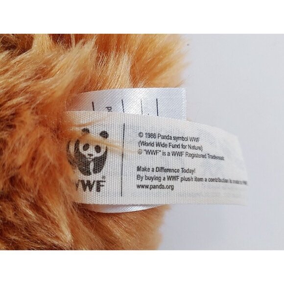 WWF World Wildlife Fund Orangutan 9” Plush Stuffed Animal Realistic  Monkey - Picture 4 of 4